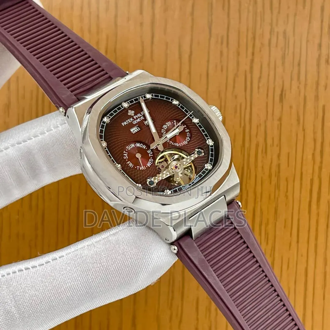 Patek Phillipe Geneve Aquanaut5164/5168 Chronograph Rubber Wristwatch