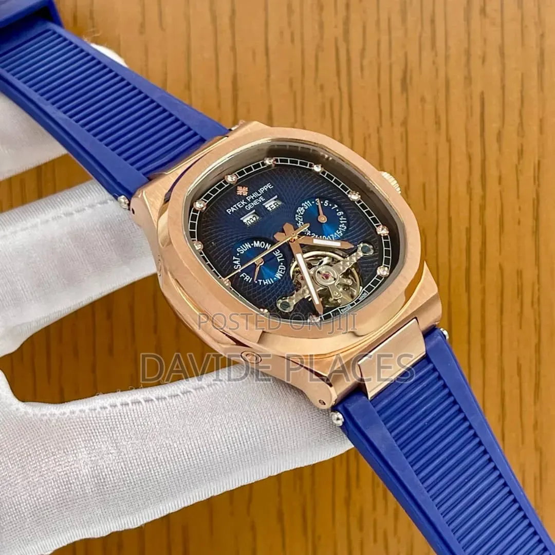 Patek Phillipe Geneve Aquanaut5164/5168 Chronograph Rubber Wristwatch