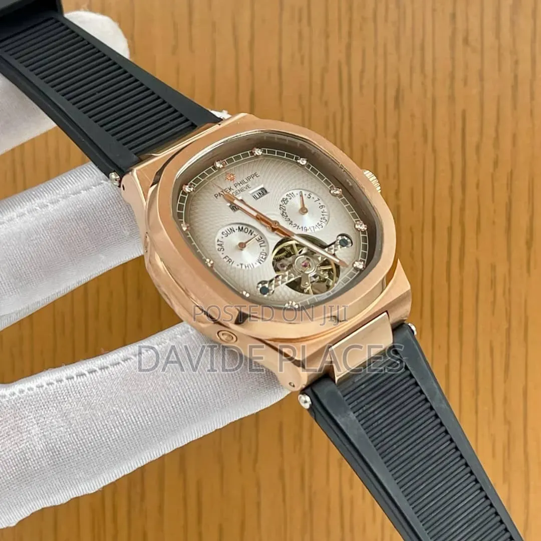 Patek Phillipe Geneve Aquanaut5164/5168 Chronograph Rubber Wristwatch