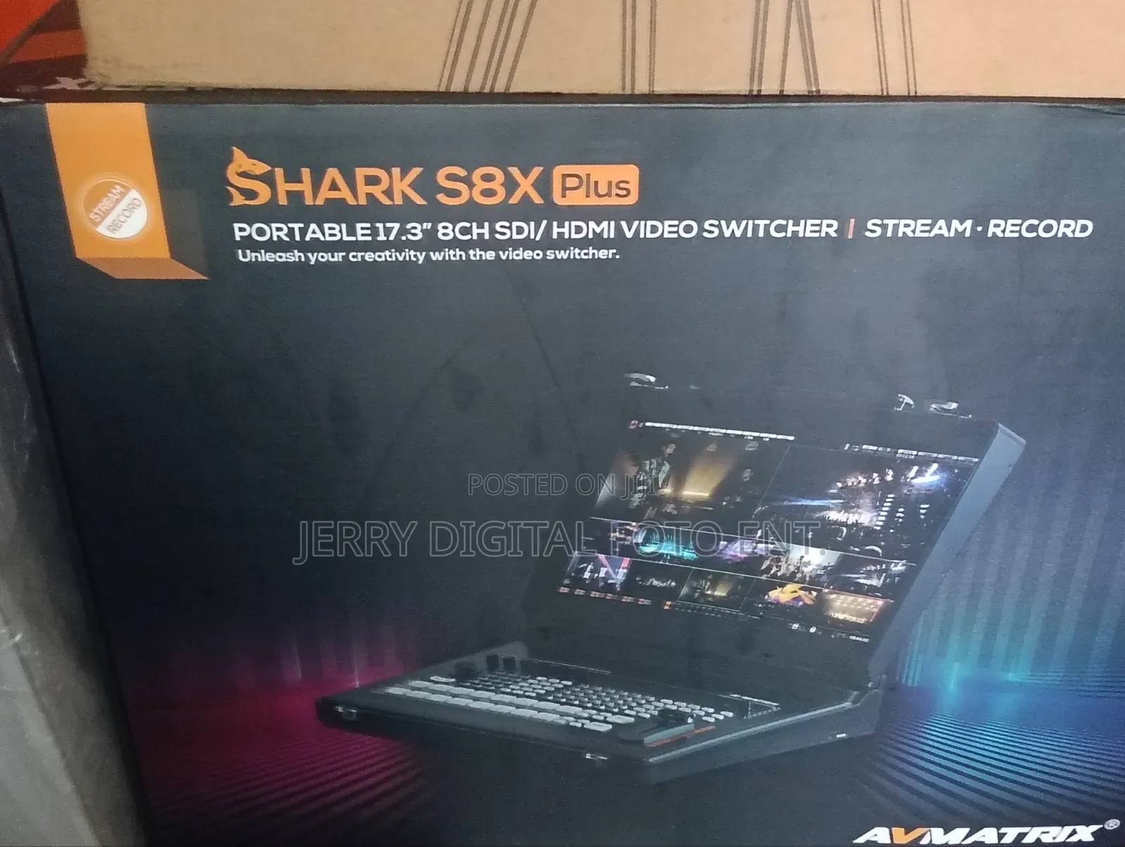 Avmatrix Shark S8x Plus Video Switcher