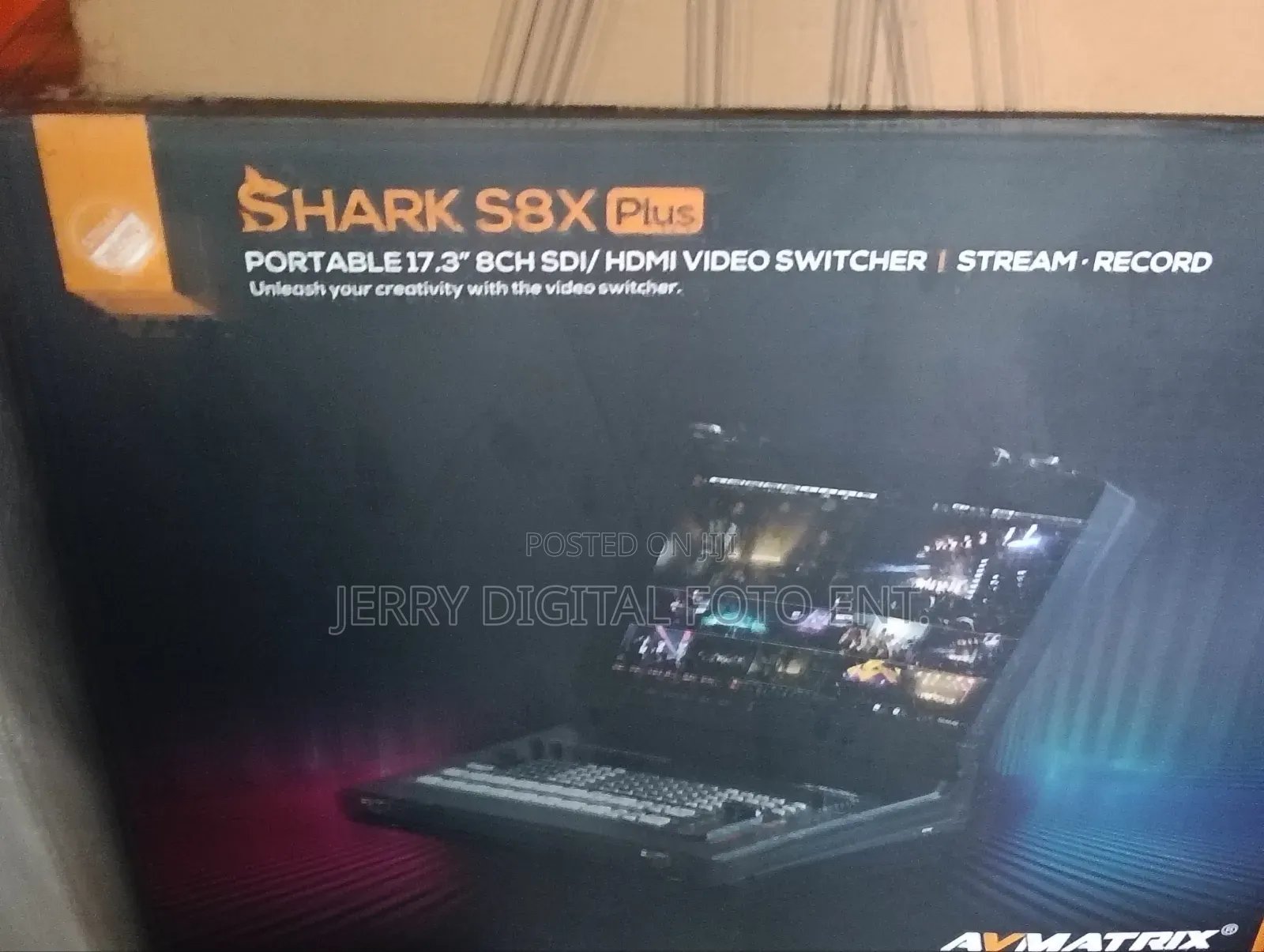 Avmatrix Shark S8x Plus Video Switcher