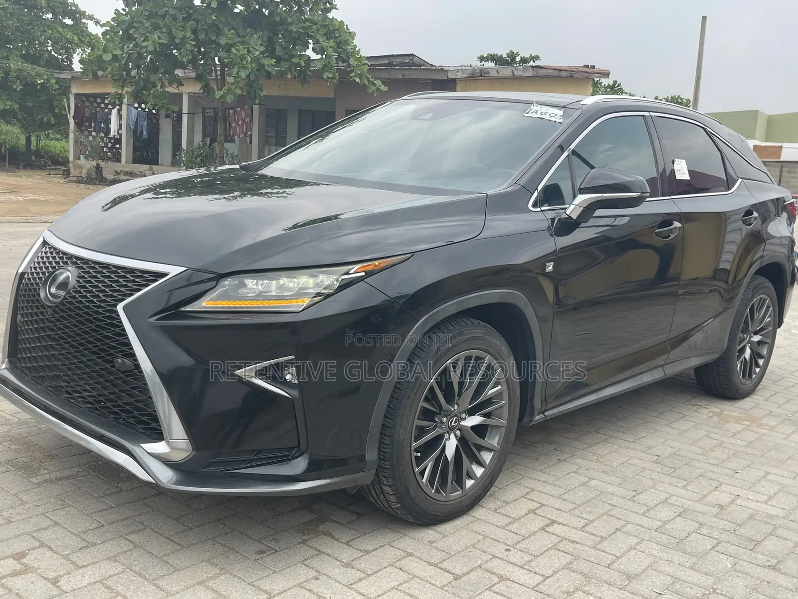 Lexus RX 350 F Sport AWD 2016 Black