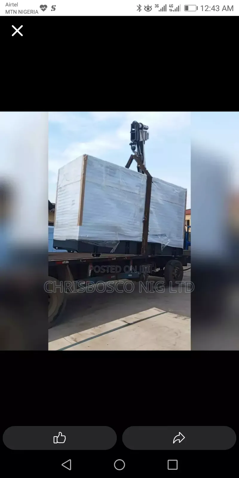 Brand New 100kva Perkins Soundproof Diesel Generator