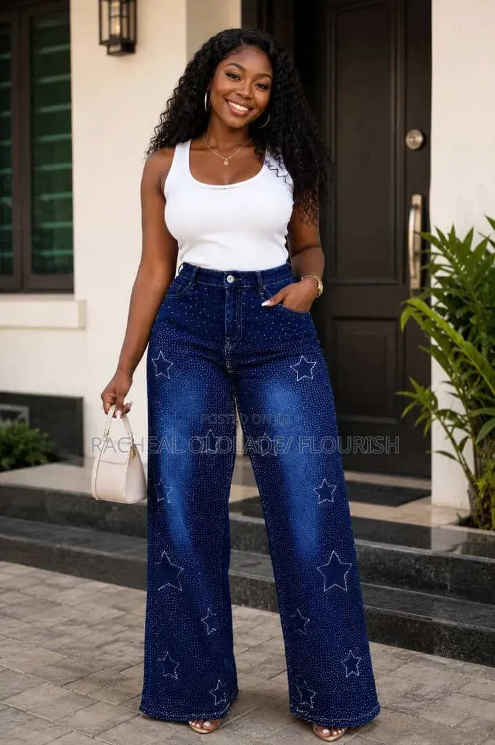 Ladies Jeans Trouzer