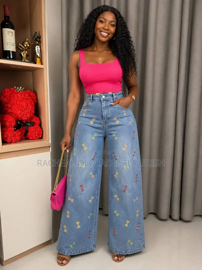 Ladies Jeans Trouzer