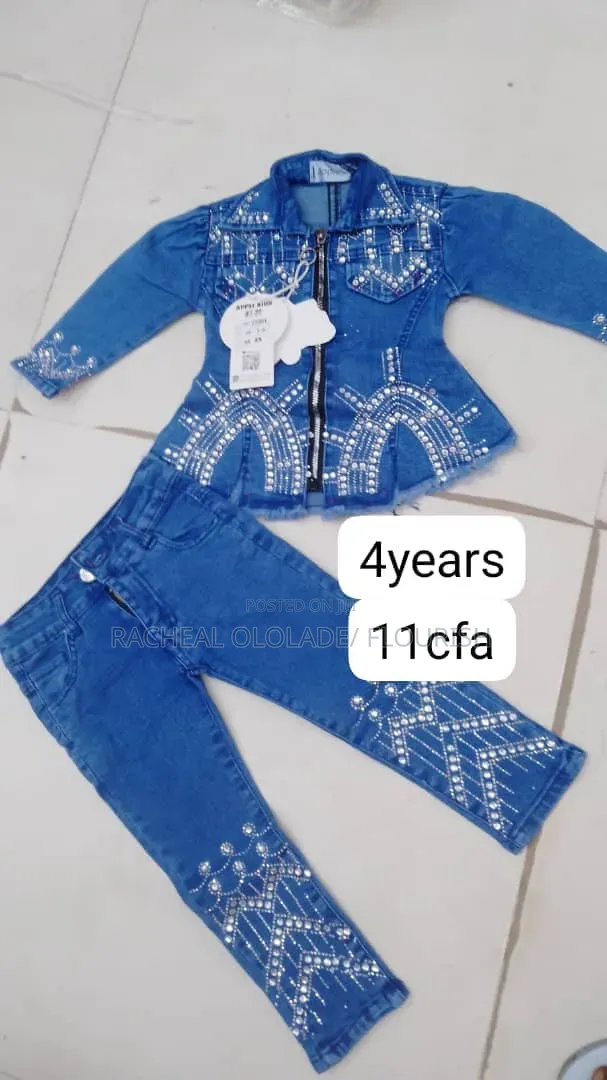 Elegant Girls 2 Pieces Jeans