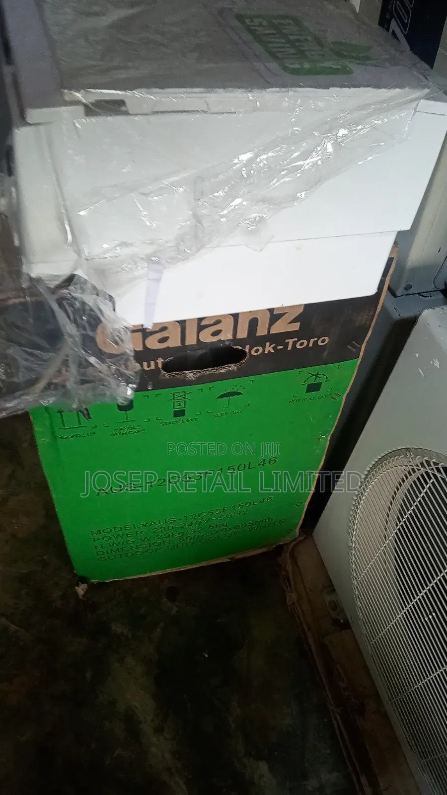 New Galanz Air Condition With Remote and Hanger