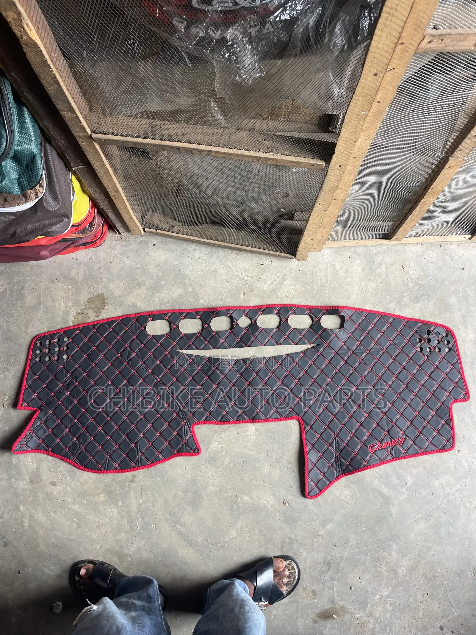 Camry 2007-2011 Leather Dashboard Cover
