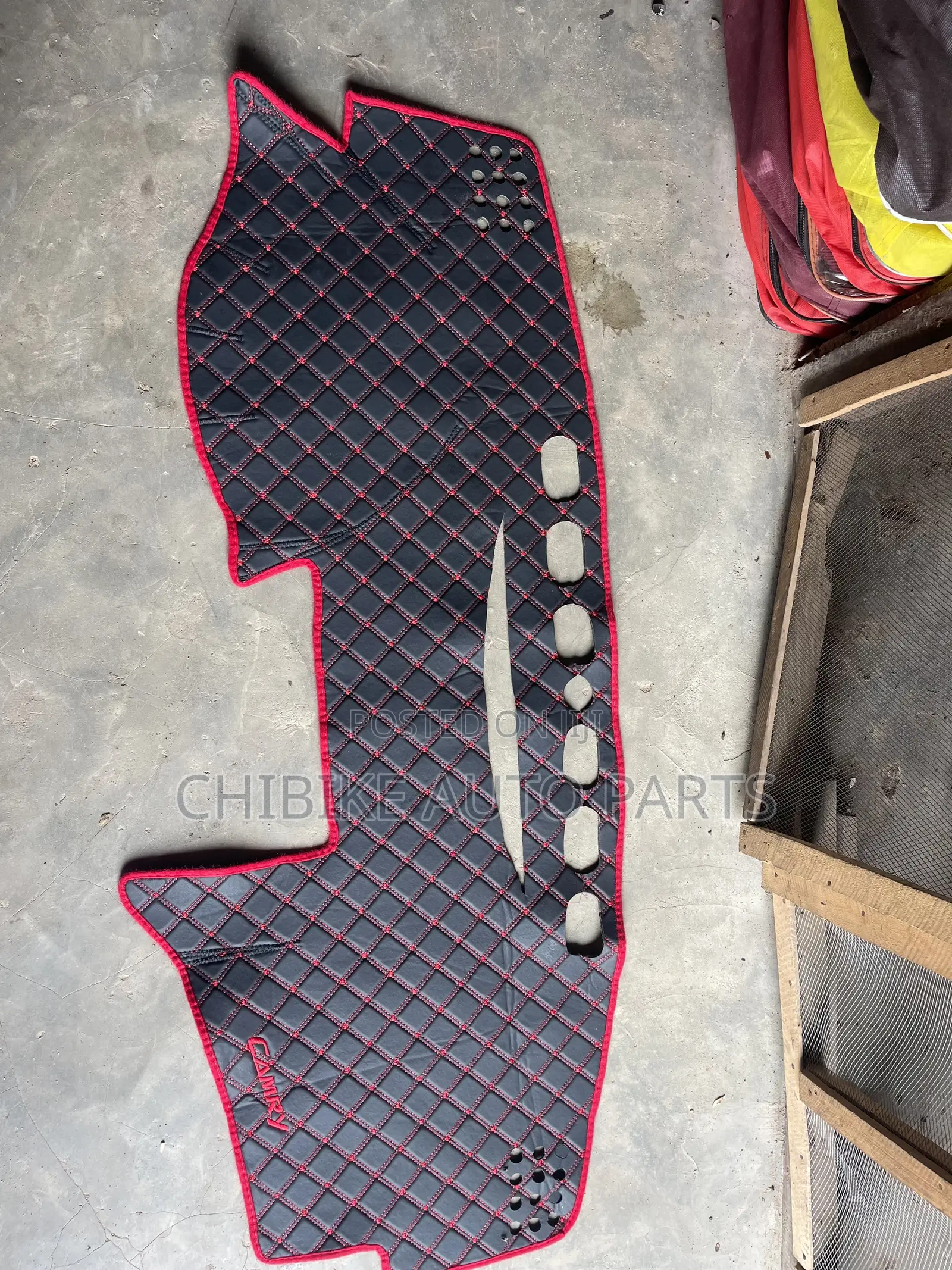Camry 2007-2011 Leather Dashboard Cover