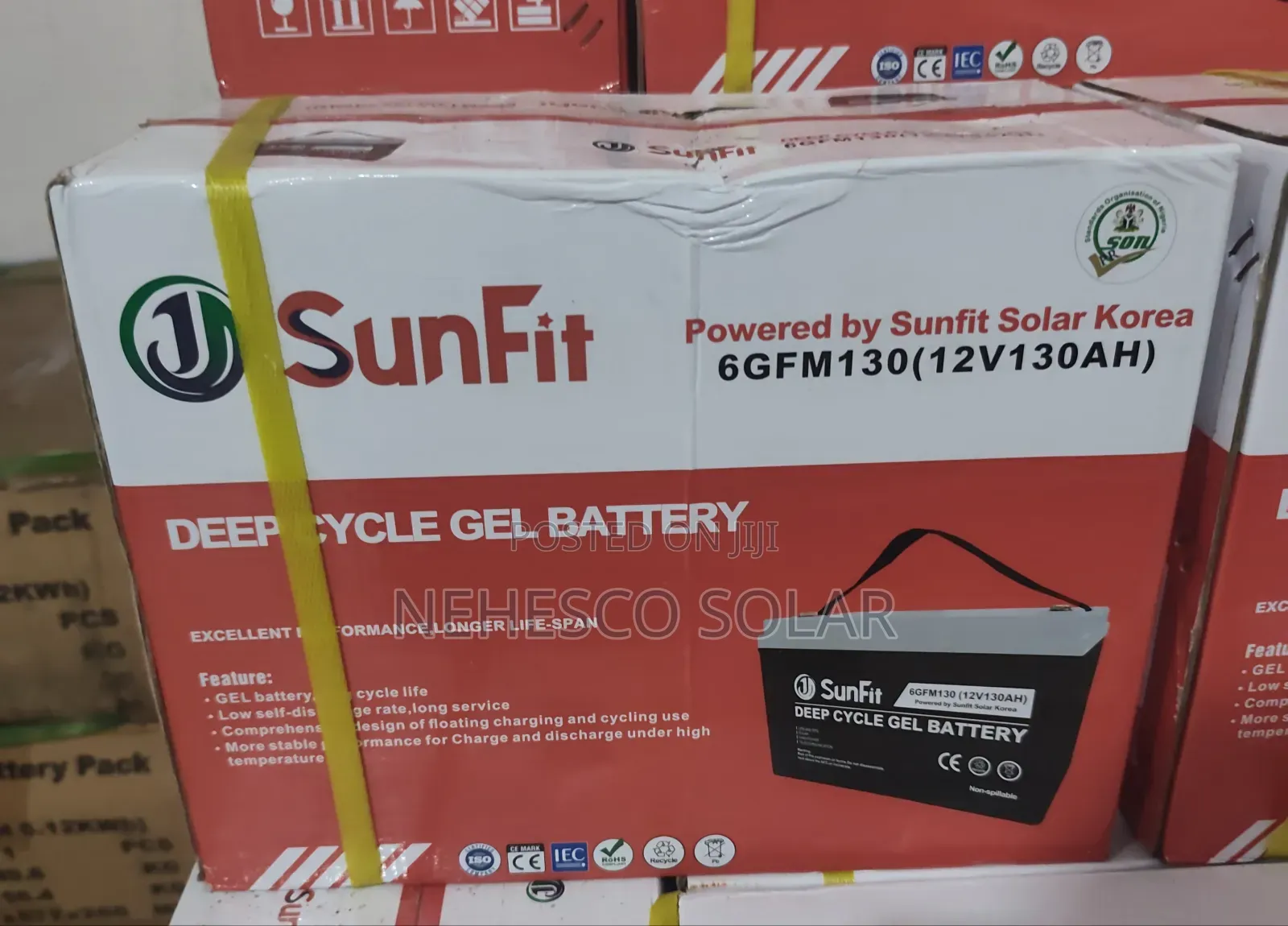 Upgrade Your Solar System With Sunfit 130ah Battery