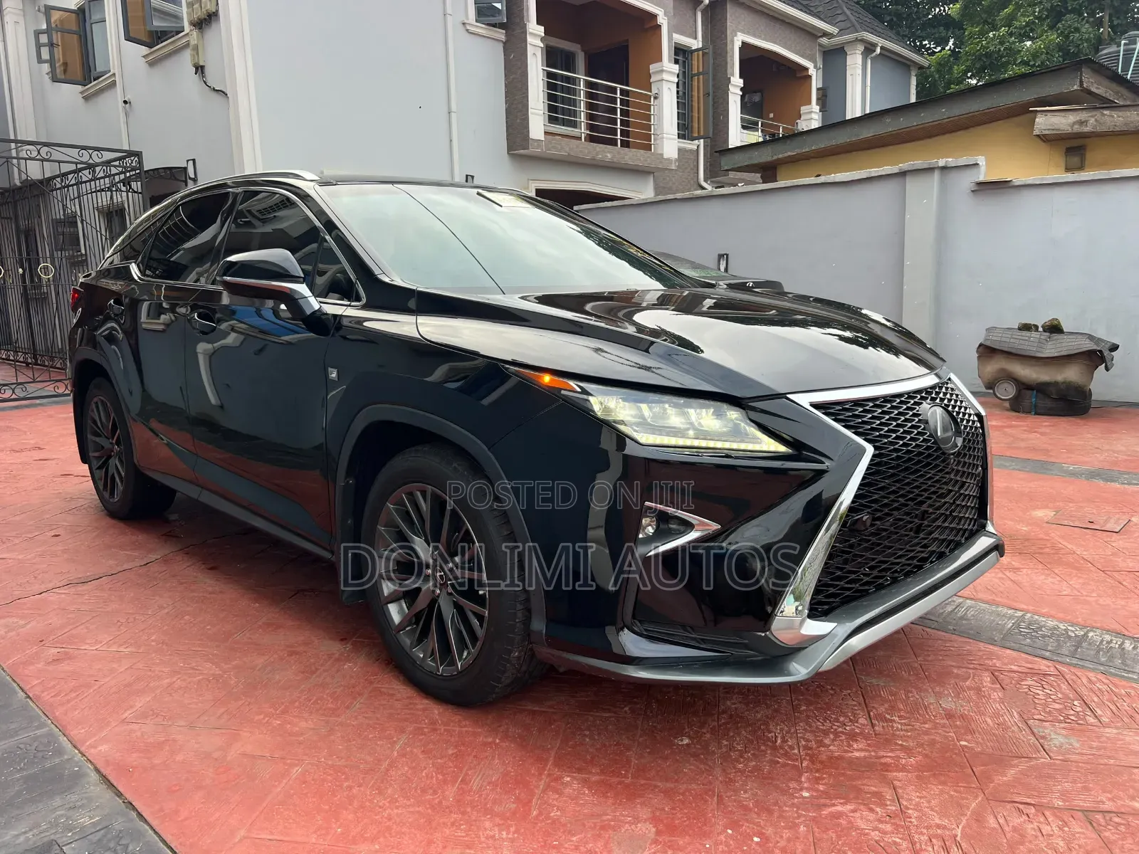 Lexus RX 350 F Sport AWD 2017 Black