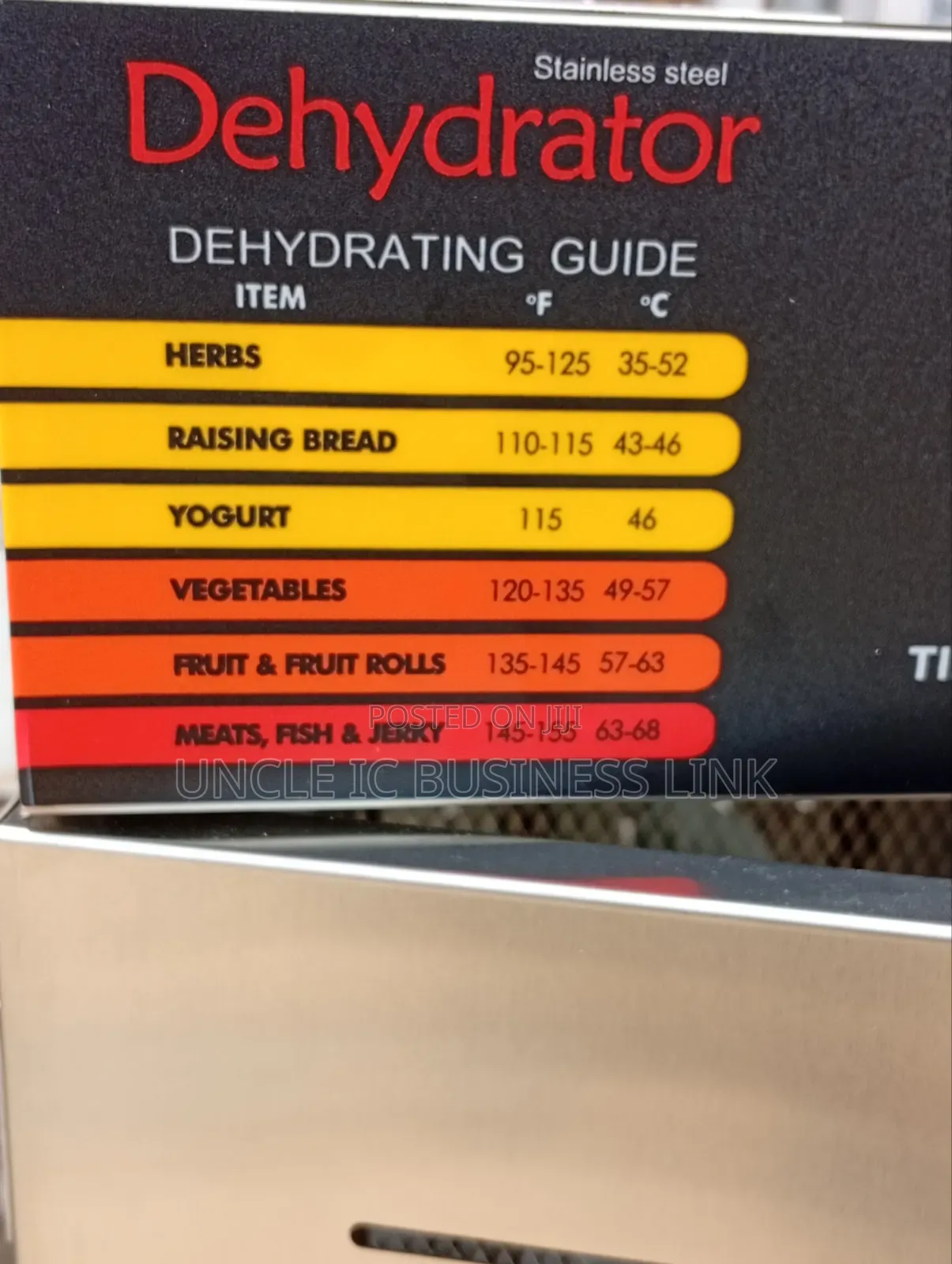 20 Trays Industrial Dehydrated
