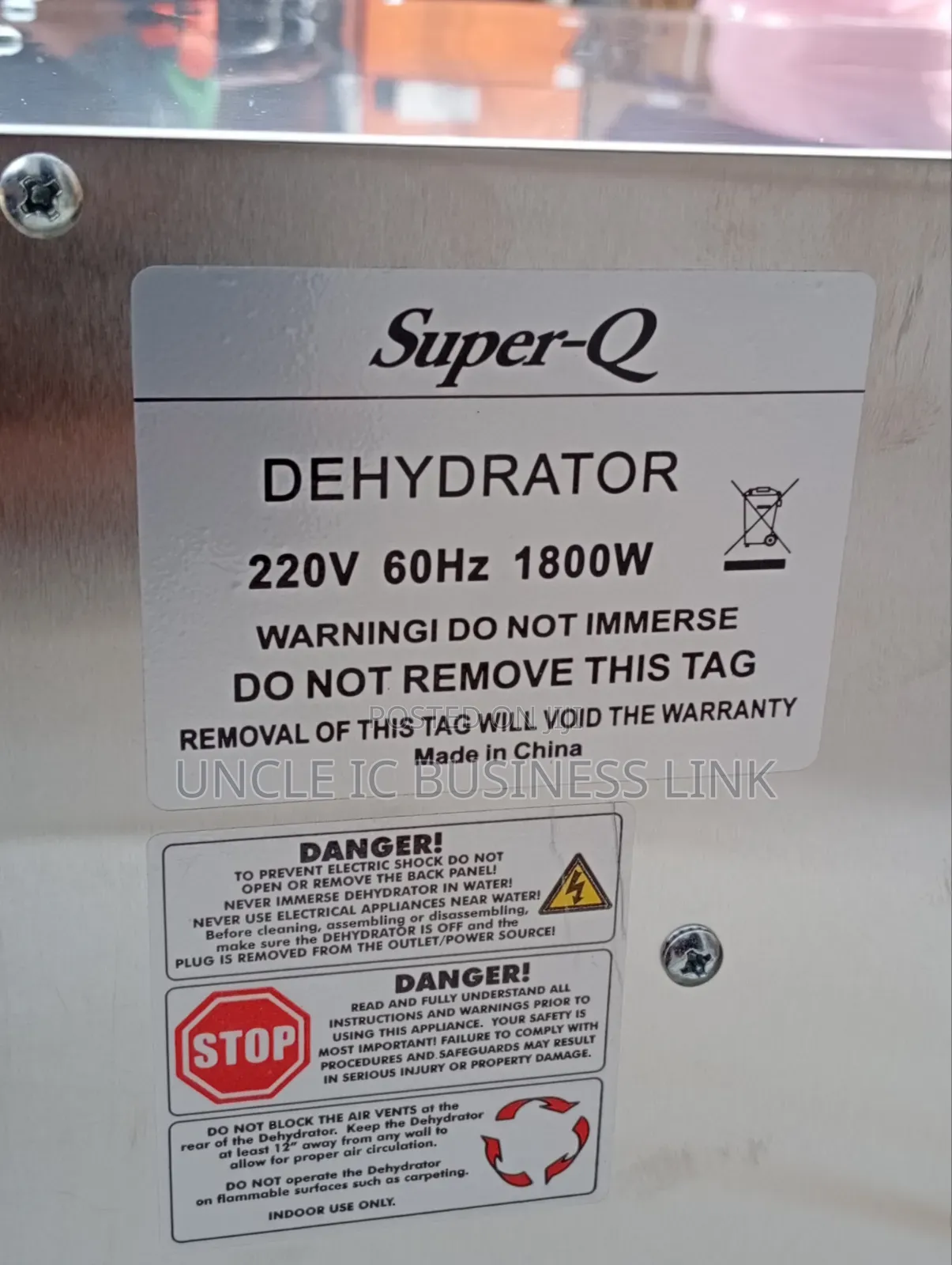 20 Trays Industrial Dehydrated