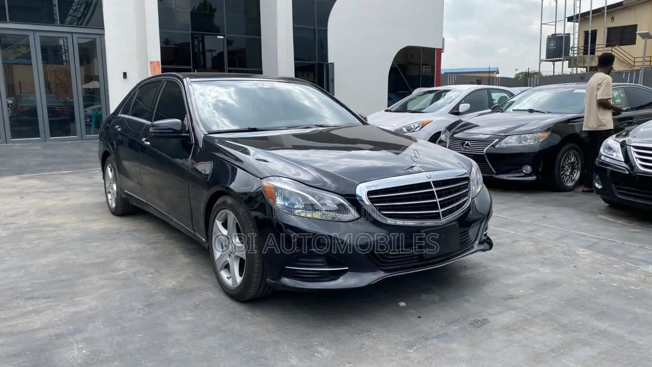 Mercedes-Benz E350 2014 Black
