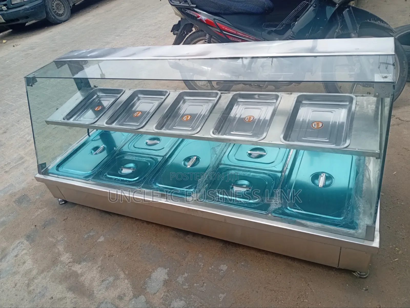 Locally Made Food Warmer Long and Small Plates