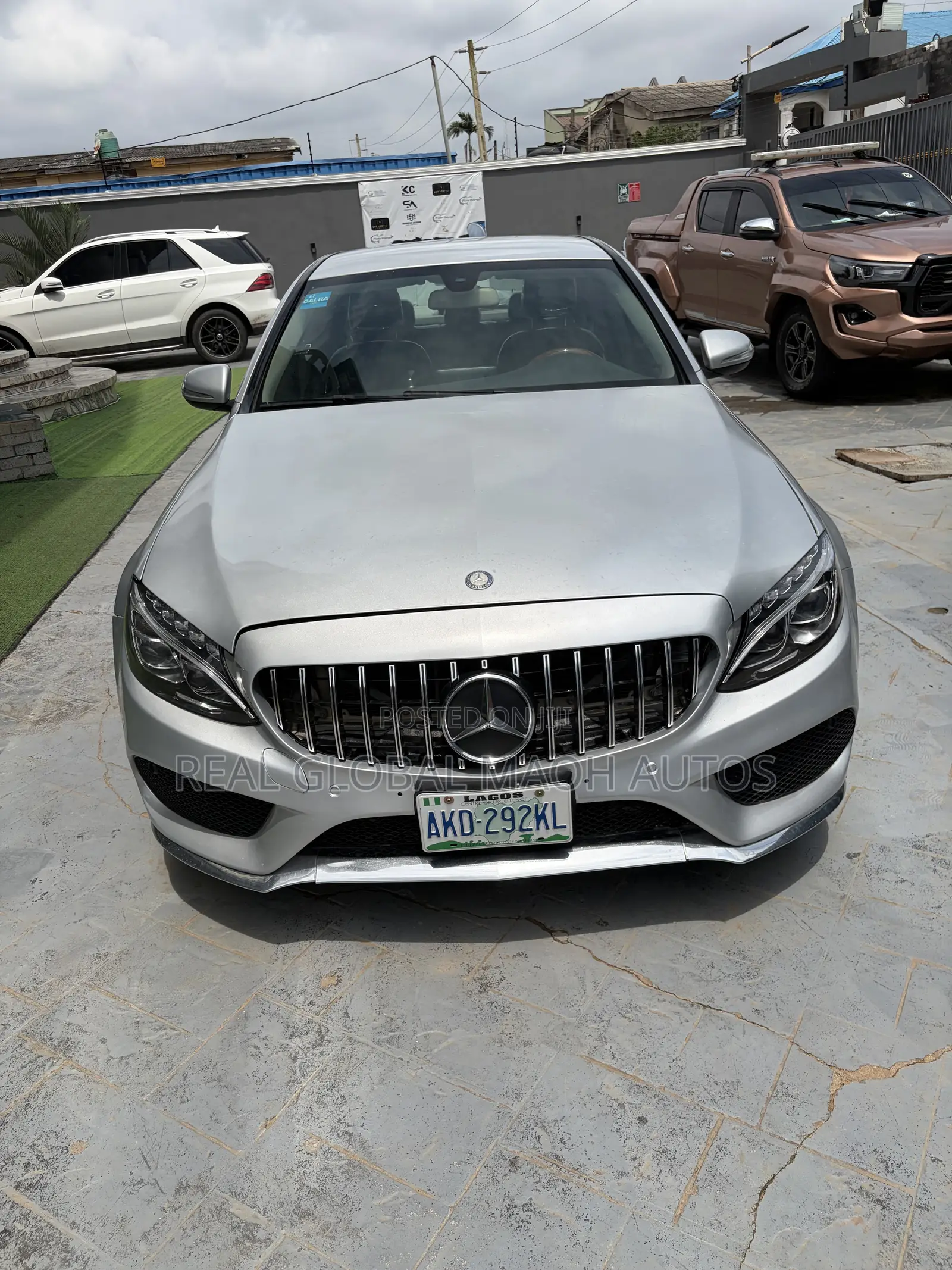 Mercedes-Benz C300 Base 4Matic Sedan AWD (2.0L 4cyl 7A) 2016 Silver