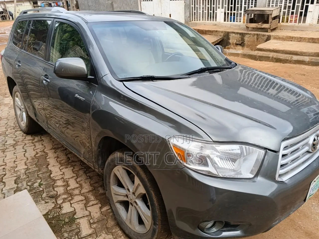 Toyota Highlander 2008 Gray