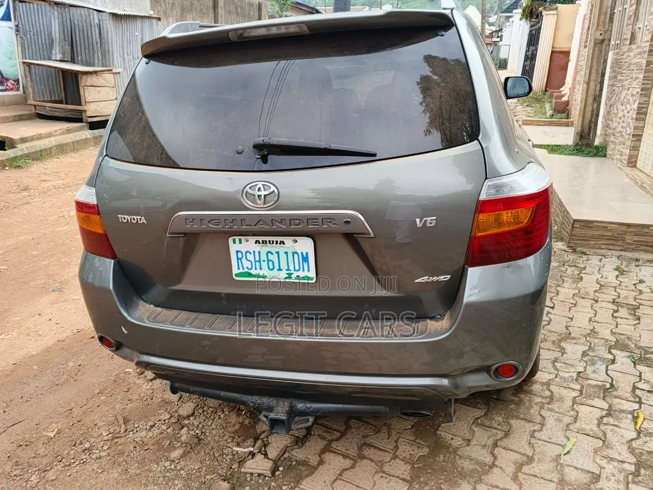 Toyota Highlander 2008 Gray
