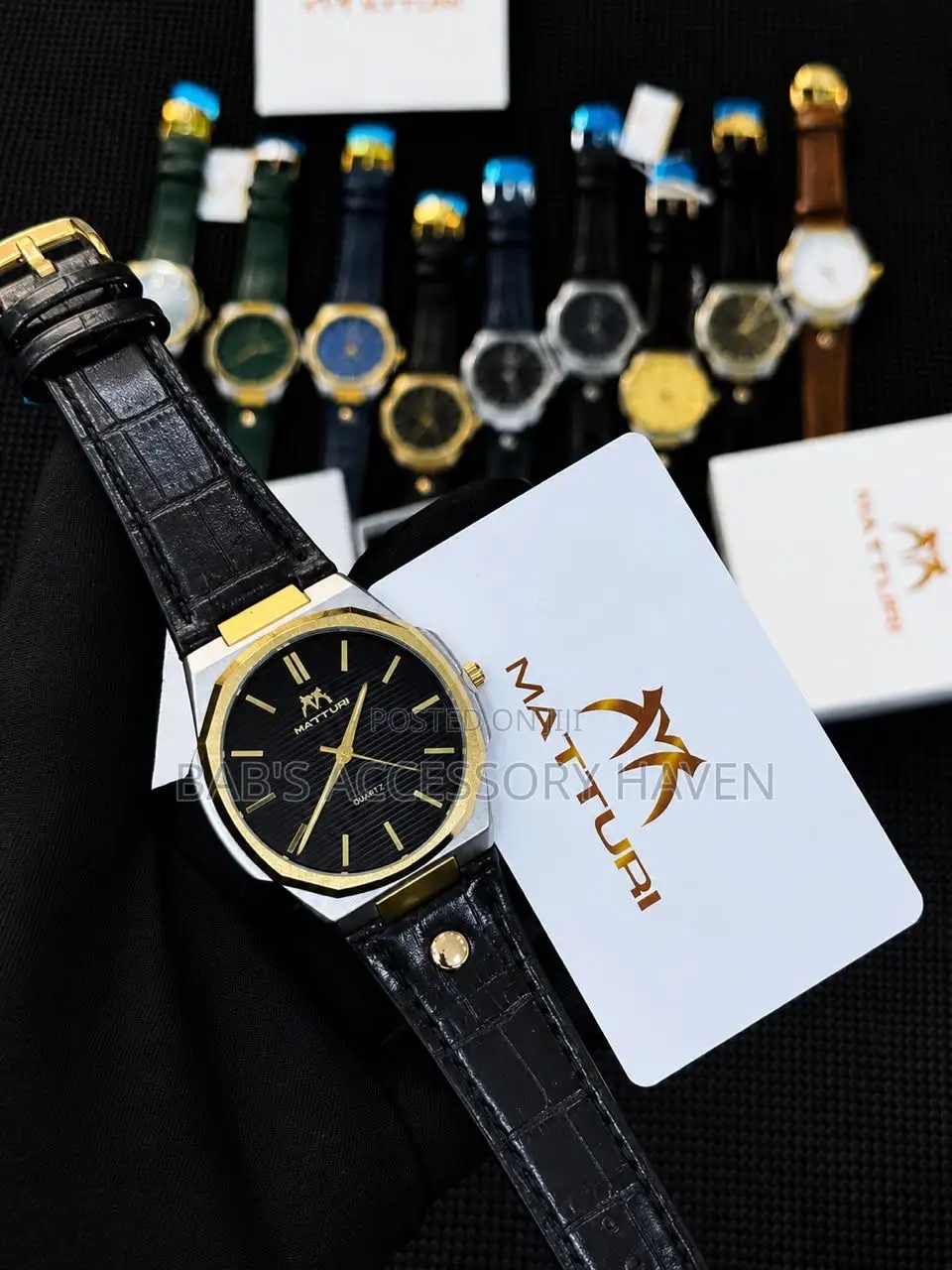 High Quality Matturi Men Watch