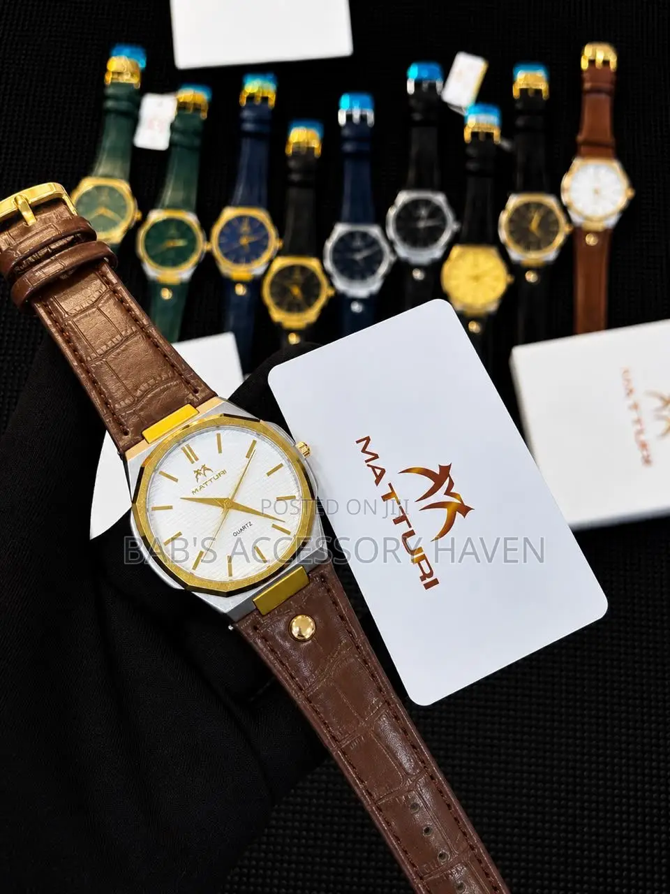 High Quality Matturi Men Watch
