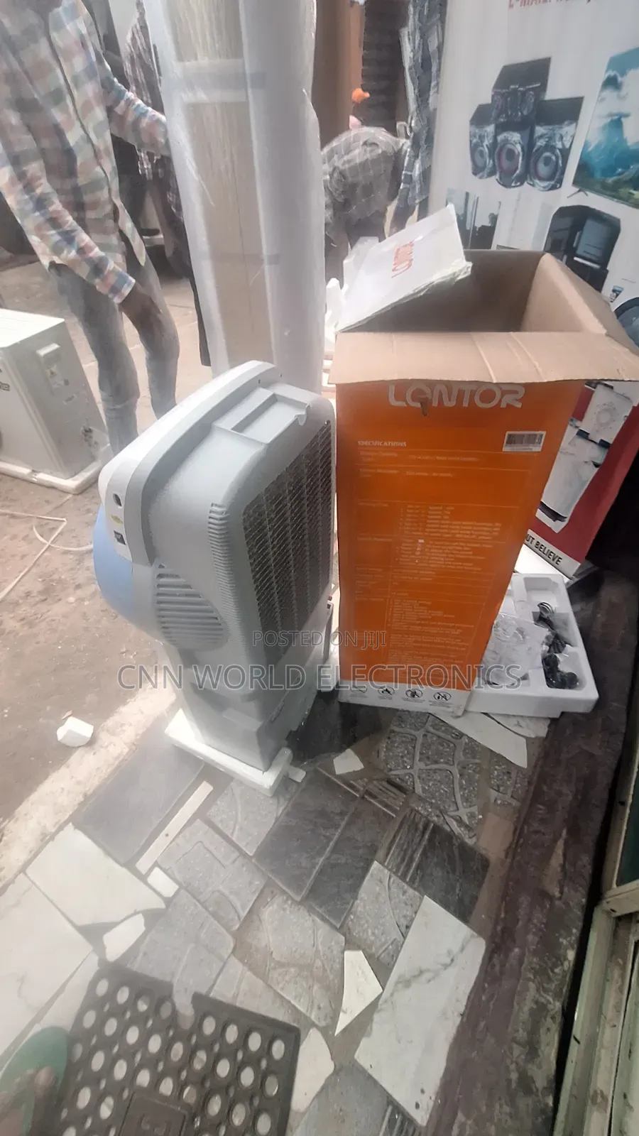 New Lontor 12"Rechargeable Water Mist Fan CTL-Cf040r(Air Cooler) 1year