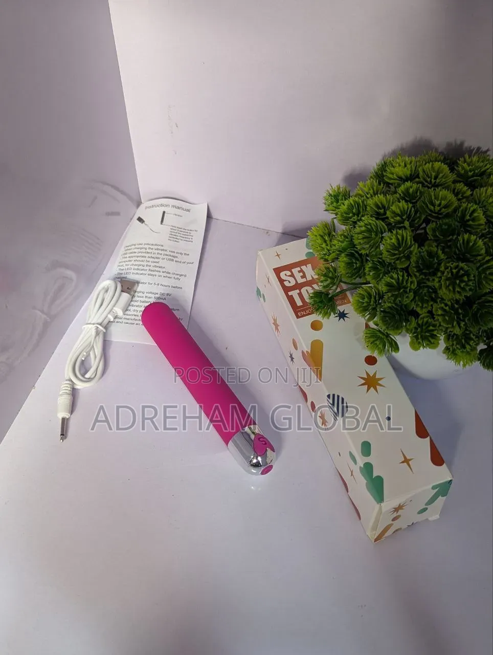 Long Rechargeable Bullet Vibrator