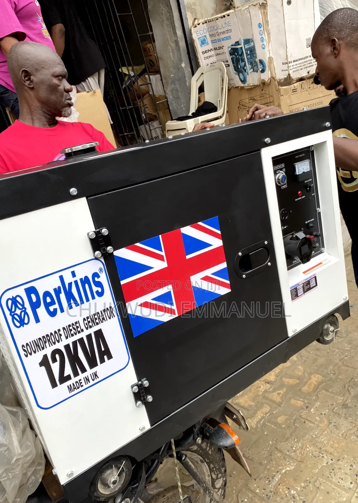 Genuine Uk 12kva Perkins Silent Diesel Generator