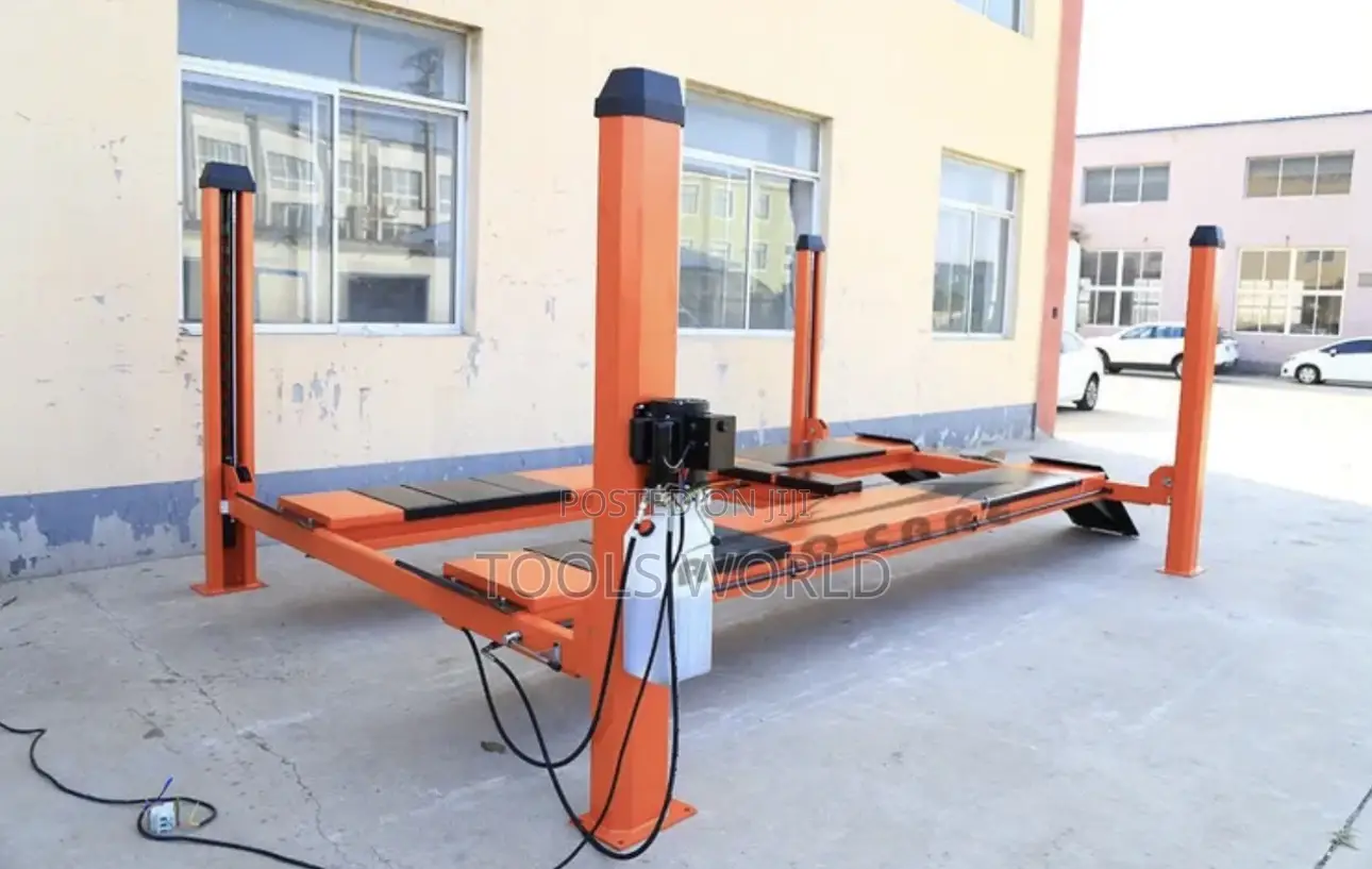 Professional 4000kg 4 Post Vehicle Lift – 4.8m Platform