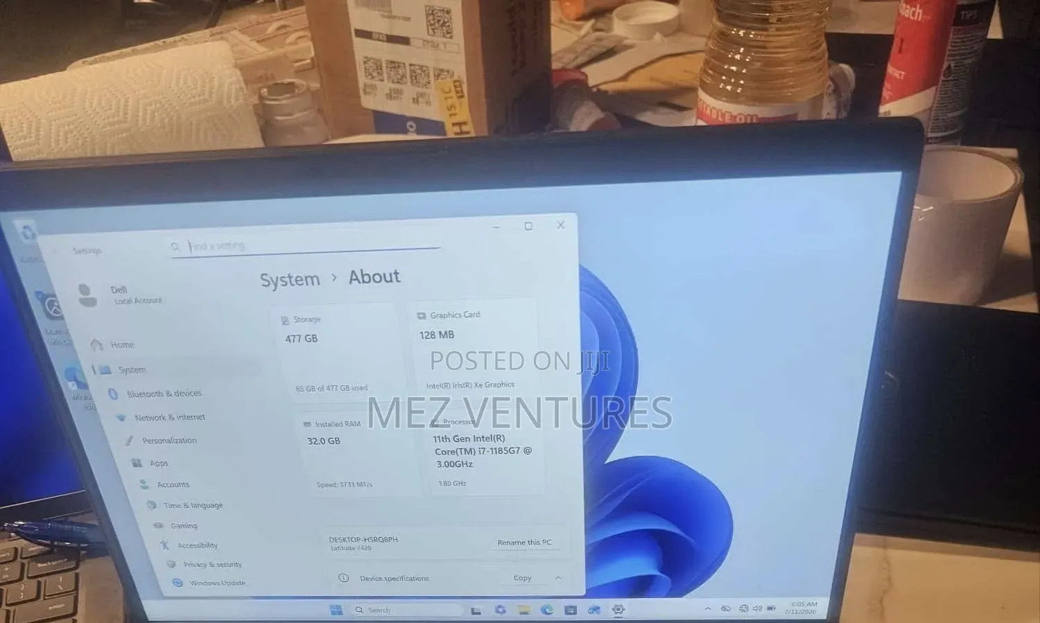 Laptop Dell Latitude 7420 32GB Intel Core i7 SSD 512GB
