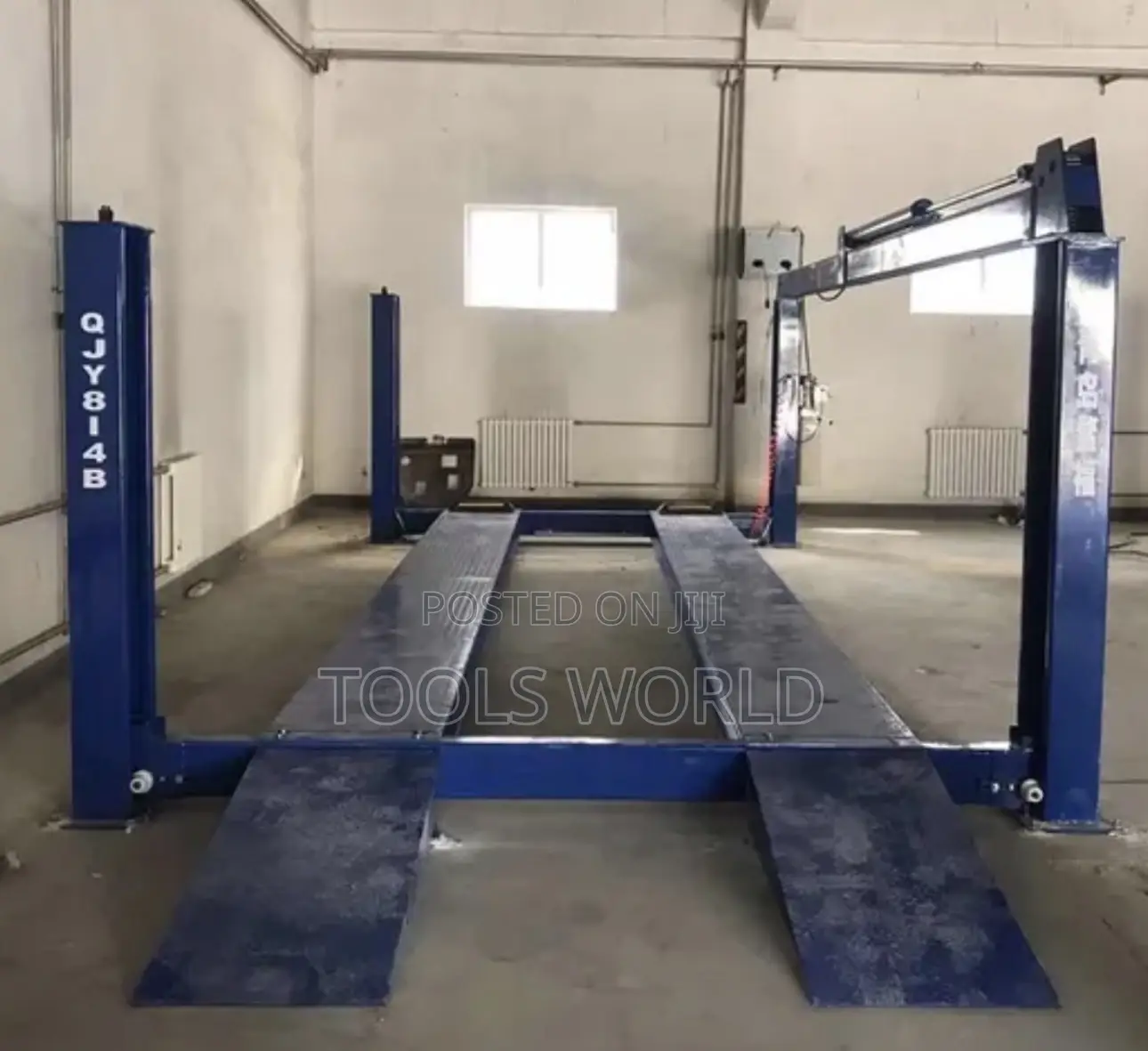 Automatic Hydraulic 4 Post Car Lift 4 Ton Capacity