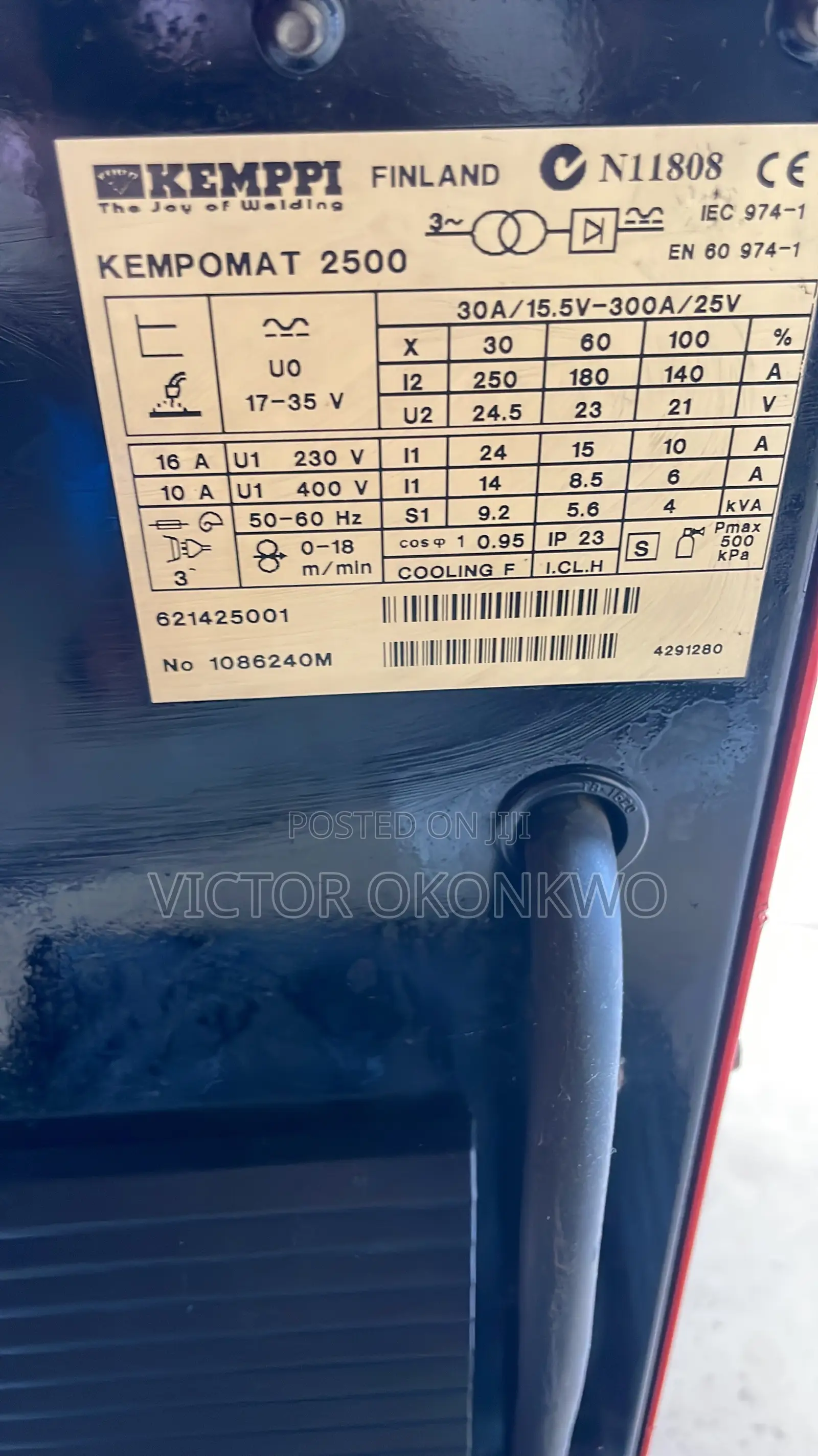 Kempomat-2500 Inverter Welding Machine