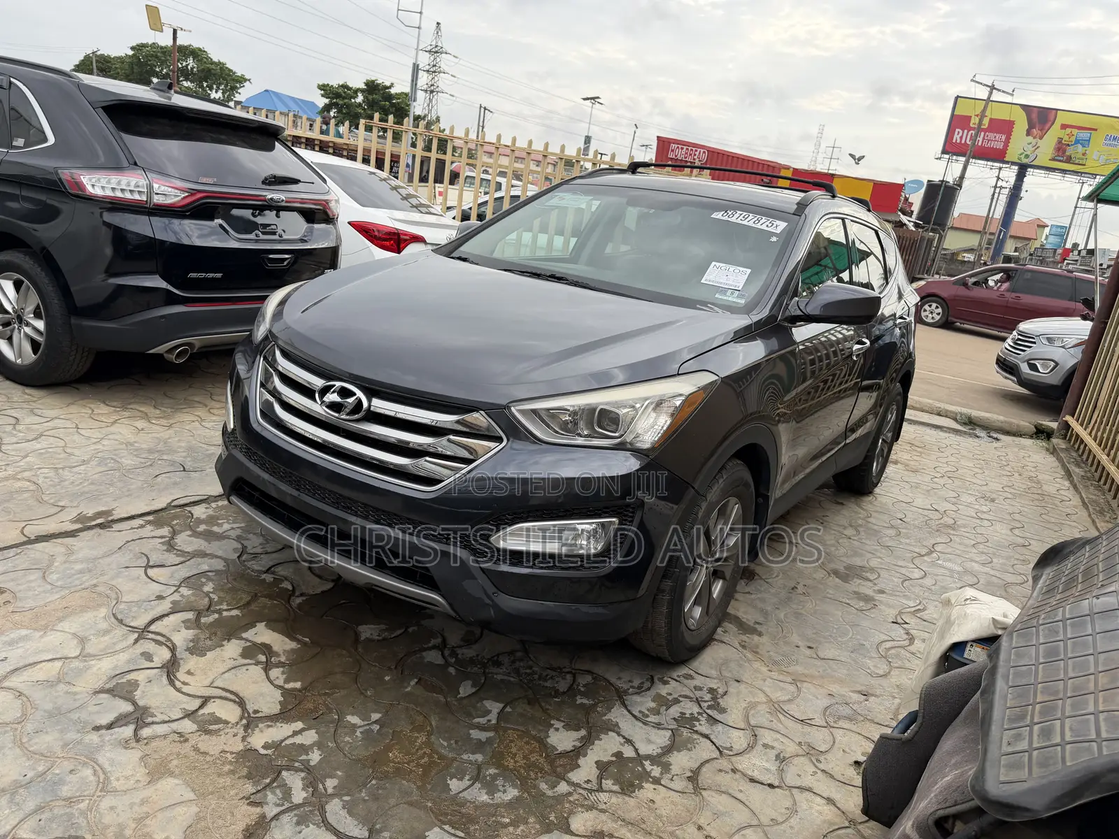 Hyundai Santa Fe SE AWD 2016 Gray