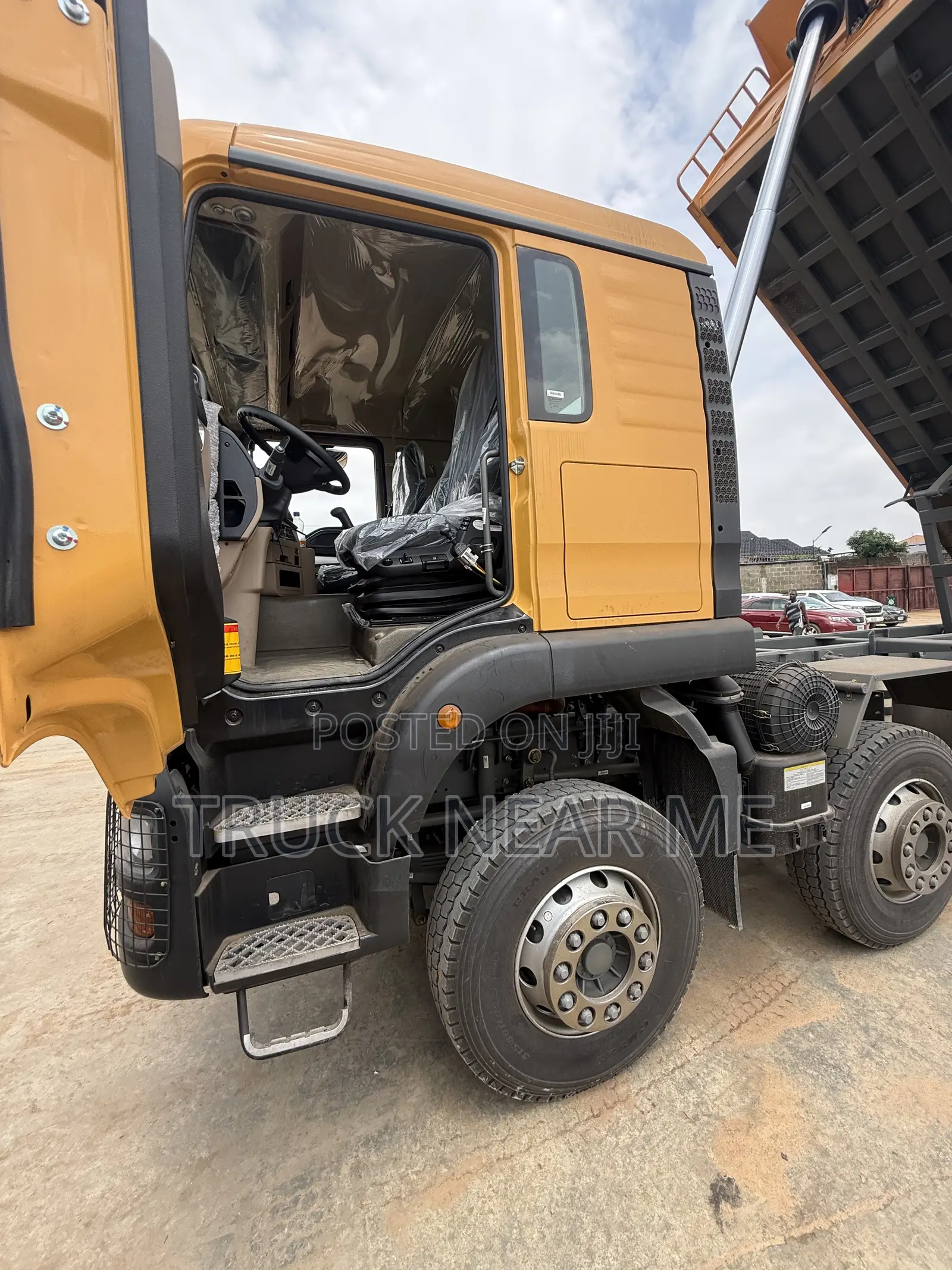 Howo 12tyre Dump Truck ( Brand New 371 ) 2026 Model Orange