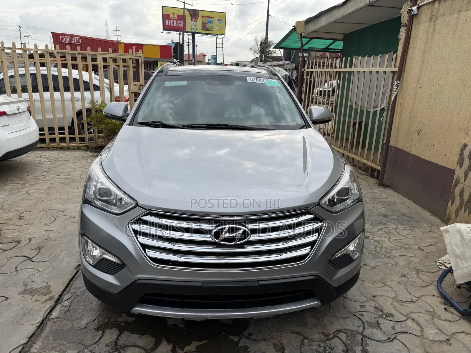 Hyundai Santa Fe Limited 4dr SUV AWD (3.3L 6cyl 6A) 2014 Silver