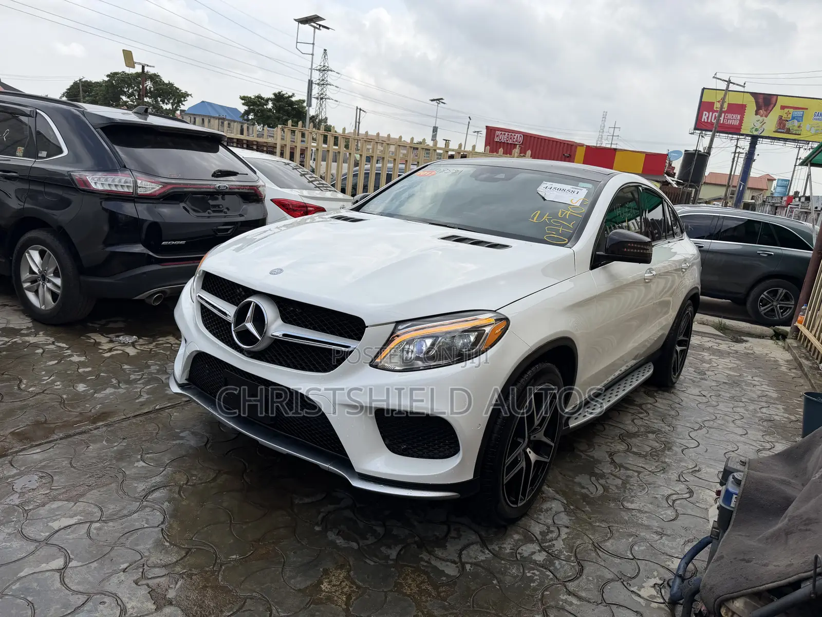 Mercedes-Benz GLE-Class AMG GLE 43 4MATIC 2017 White