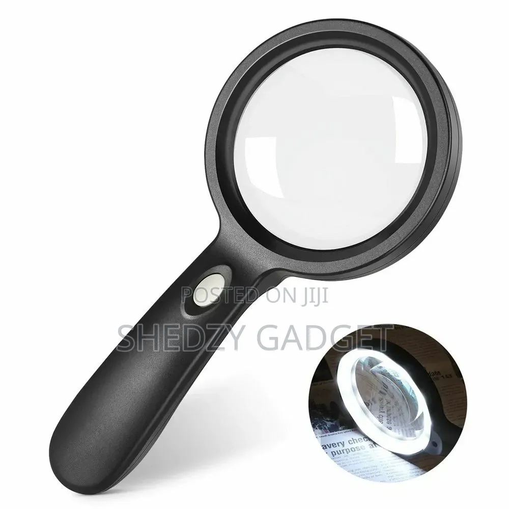 Magnifying Glass,12 Leds High Magnification