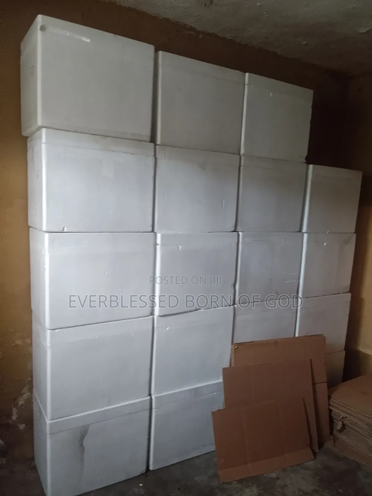 Keep Maintain Stable Temperature Styro Foam Cooler