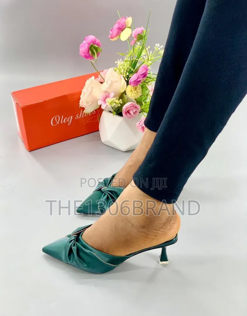 Sleek Chic Elegant Mules