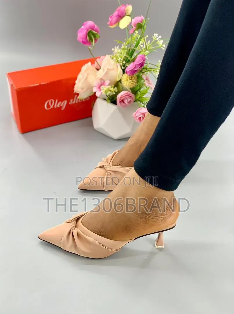 Sleek Chic Elegant Mules