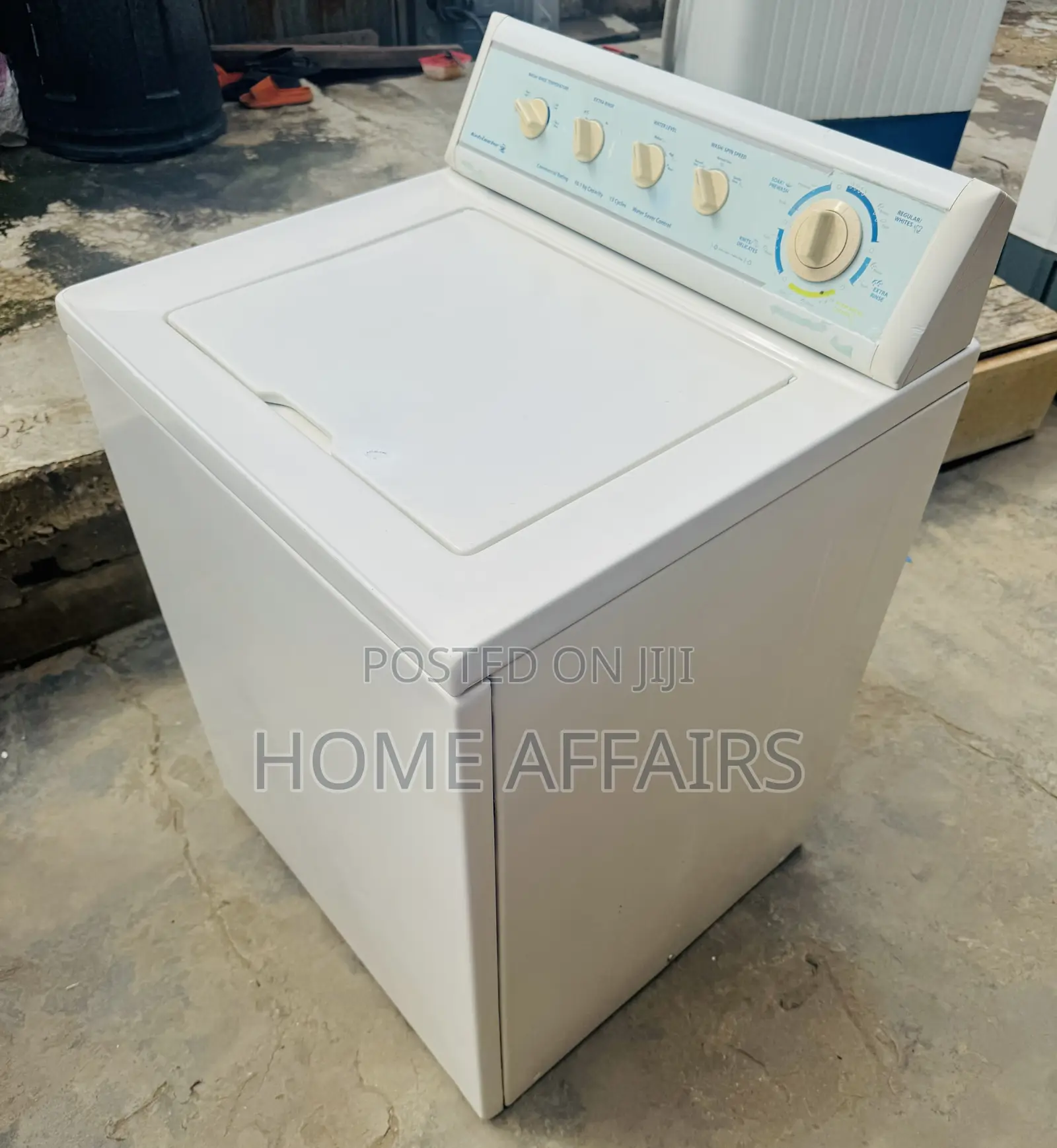 Kelvinator 10kg Industrial Washing Machine + Guarantee (Delivery)