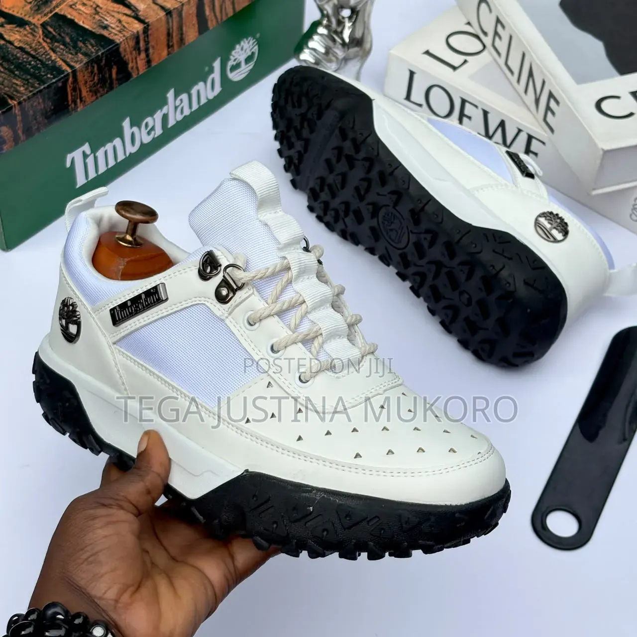 High Quality Timberland White Men's Trainers