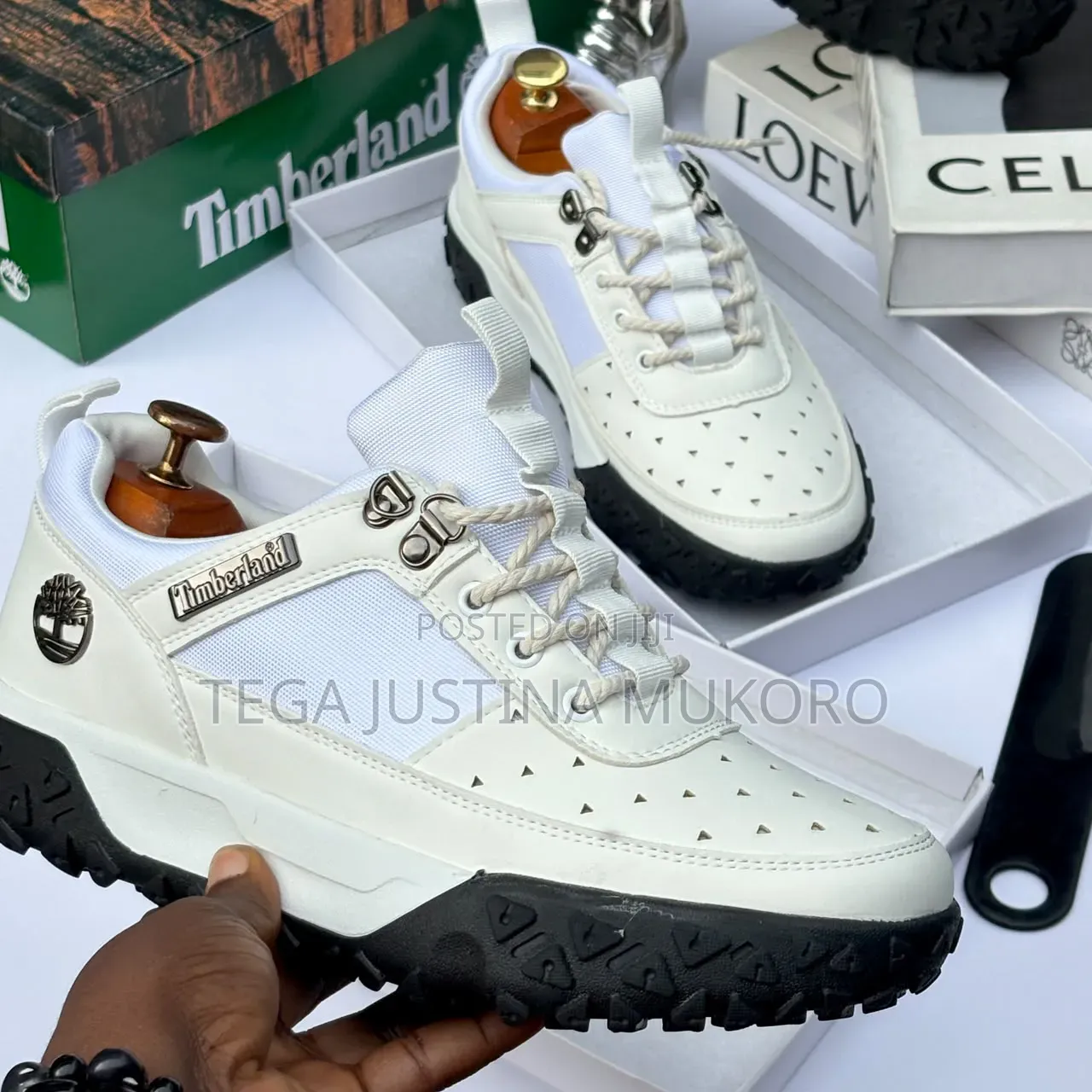 High Quality Timberland White Men's Trainers