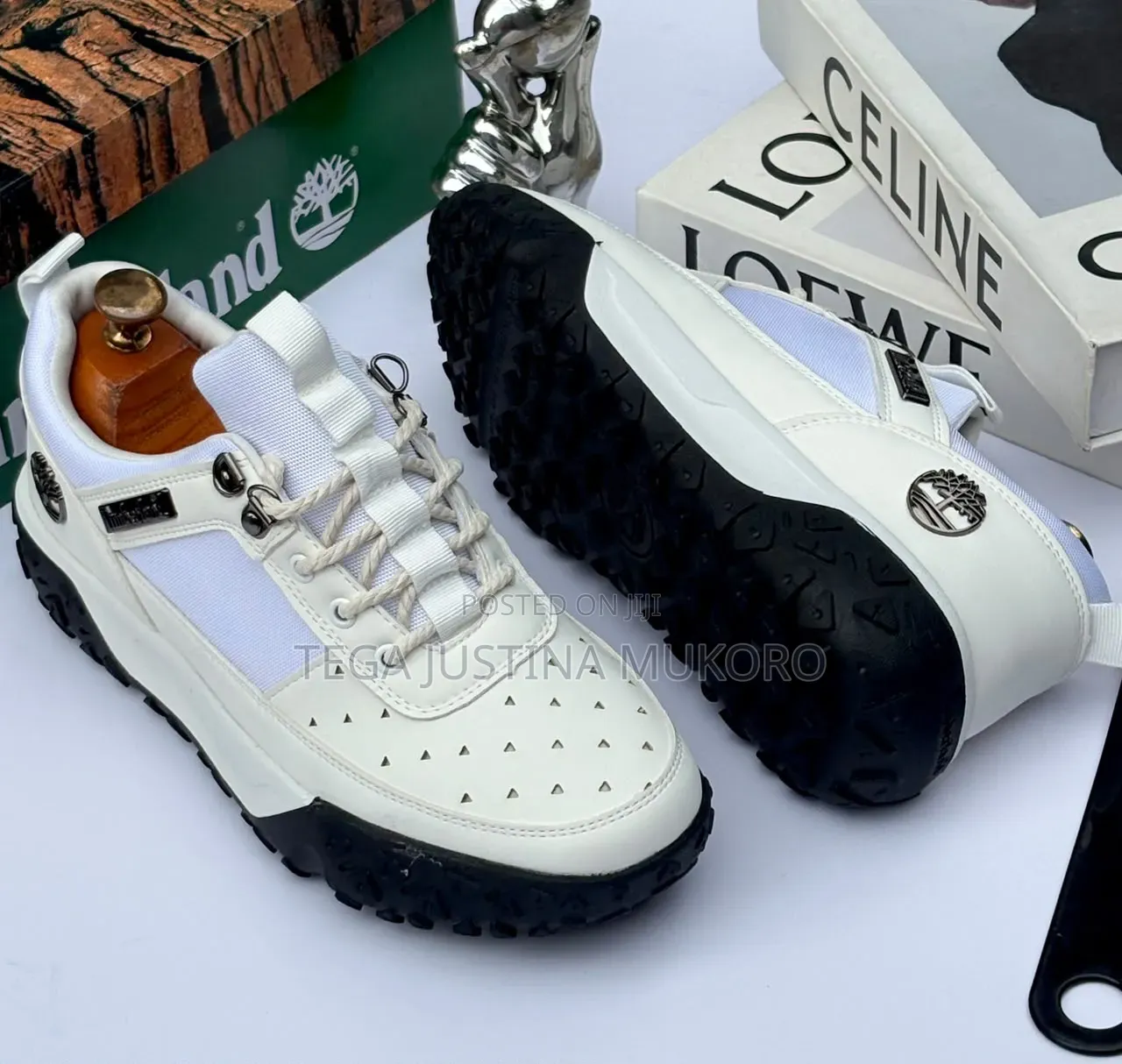 High Quality Timberland White Men's Trainers