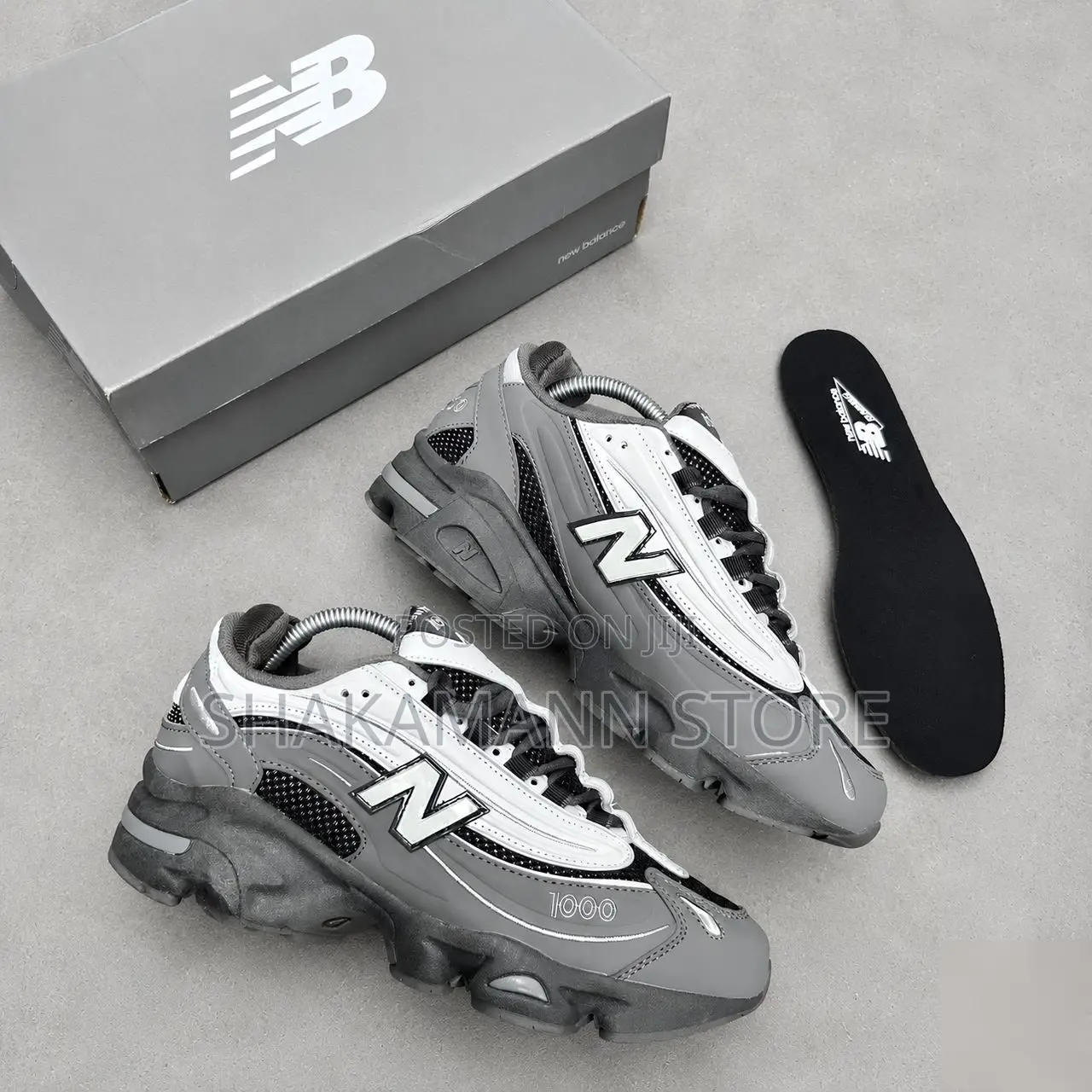 New Balance 1000 Castlerock Gray SNKS High Quality