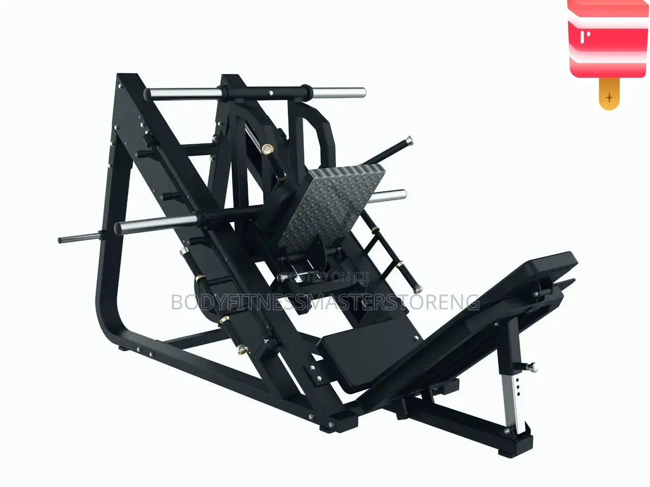 In-1 Commercial-Grade Leg Press and Hack Squat Machine