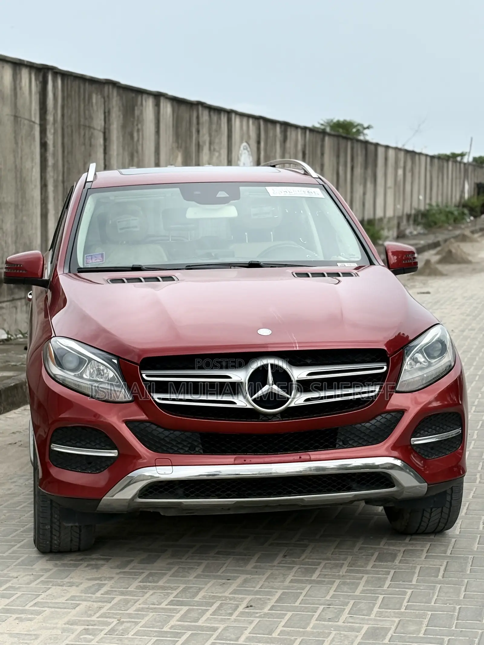 Mercedes-Benz GLE-Class GLE 350d 4MATIC 2016 Red