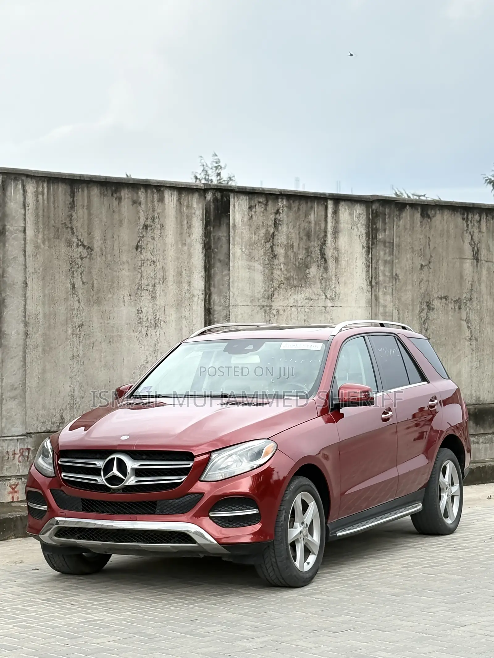 Mercedes-Benz GLE-Class GLE 350d 4MATIC 2016 Red