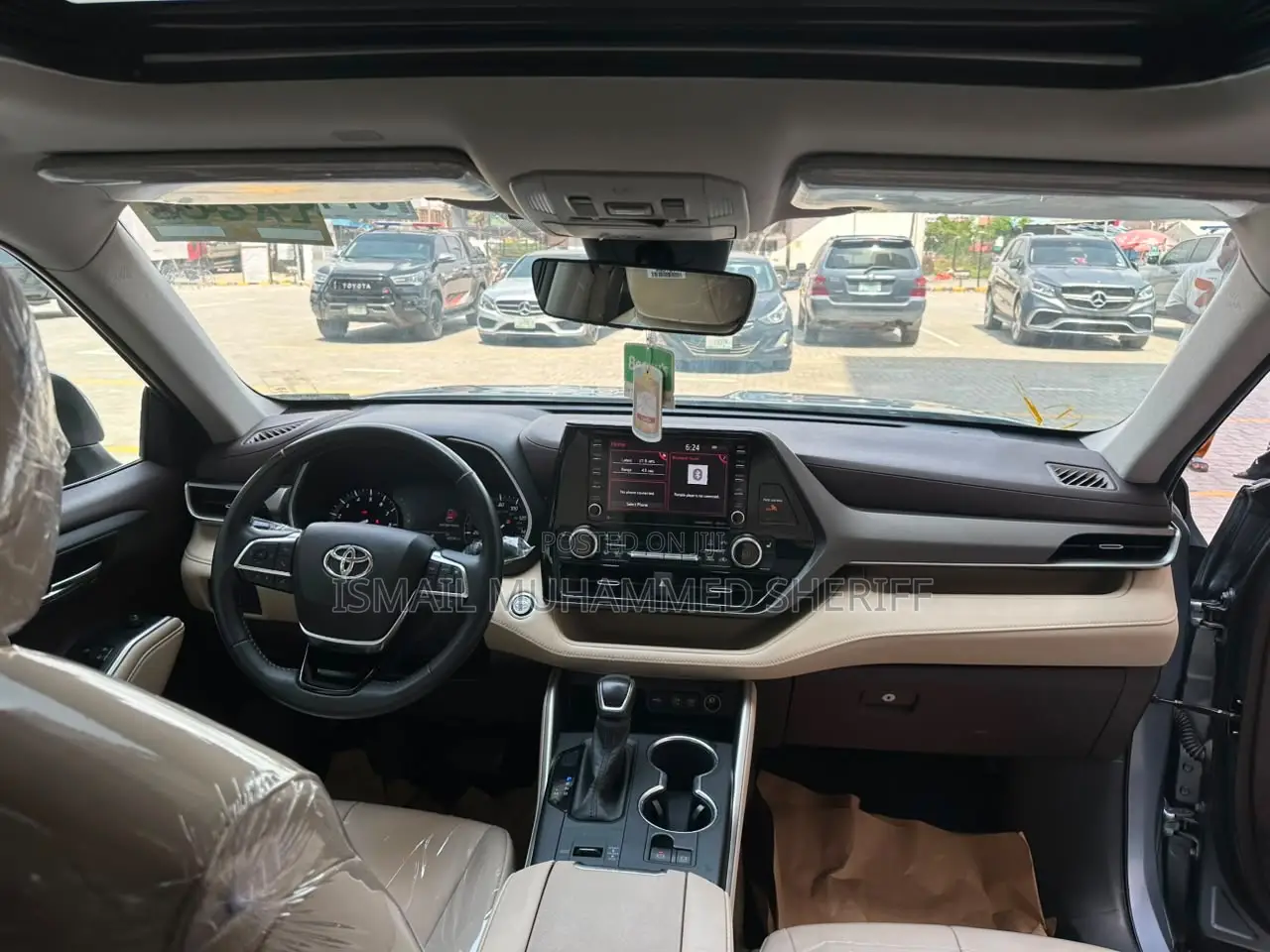 Toyota Highlander XLE AWD 2020 Blue