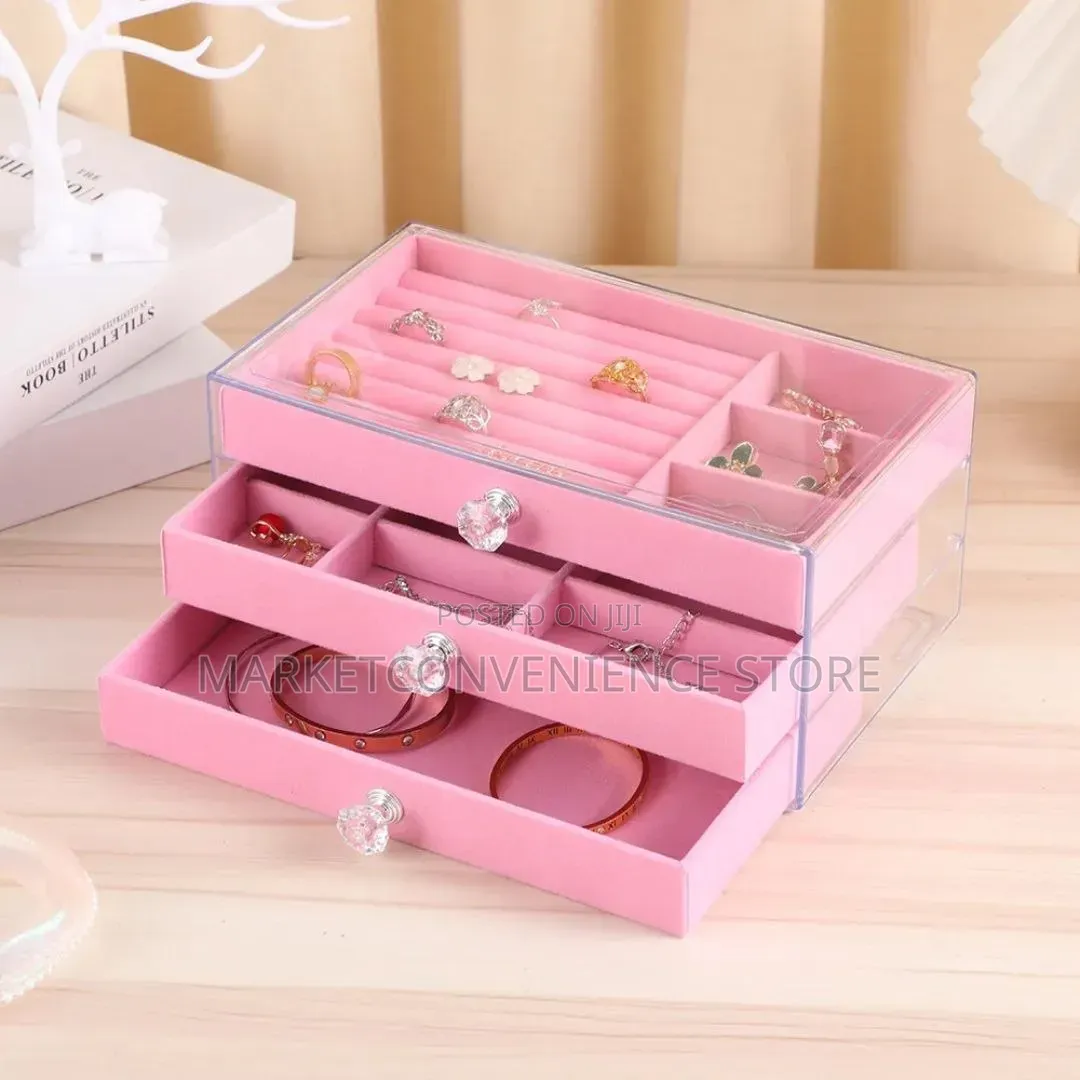 Luxury Compartment Jewelry Box