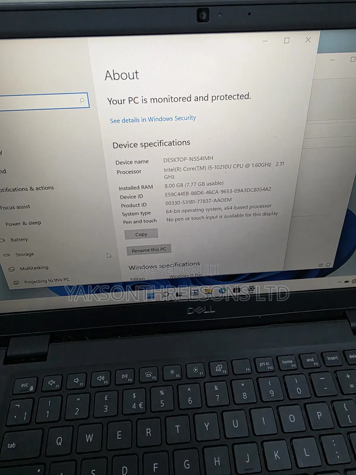 Laptop Dell Latitude 3410 8GB Intel Core i5 SSD 256GB